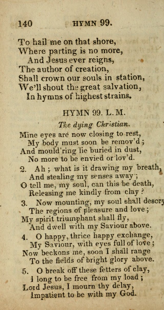 A Choice Selection of Hymns and Spiritual Songs, Designed to Aid in the Devotions of Prayer, Conference, and Camp-Meetings page 151