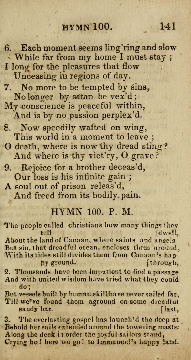 A Choice Selection of Hymns and Spiritual Songs, Designed to Aid in the Devotions of Prayer, Conference, and Camp-Meetings page 152