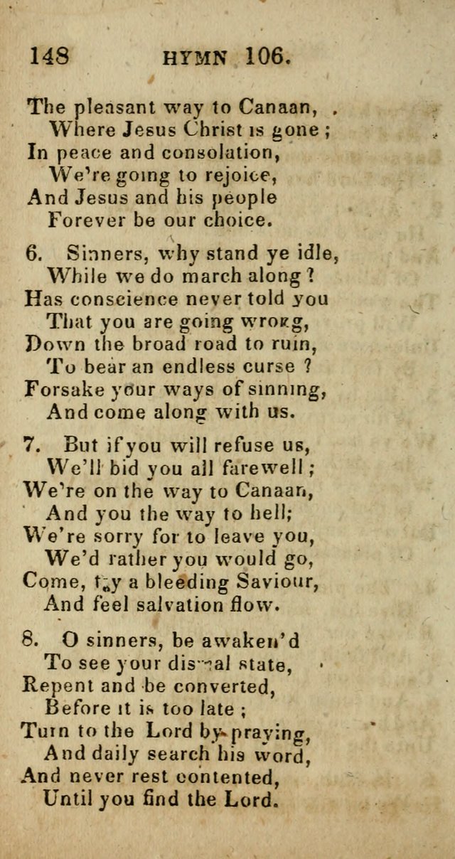 A Choice Selection of Hymns and Spiritual Songs, Designed to Aid in the Devotions of Prayer, Conference, and Camp-Meetings page 159