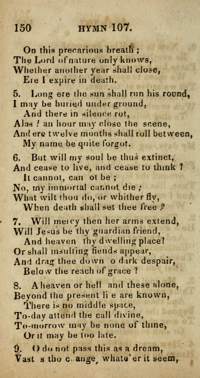 A Choice Selection of Hymns and Spiritual Songs, Designed to Aid in the Devotions of Prayer, Conference, and Camp-Meetings page 161