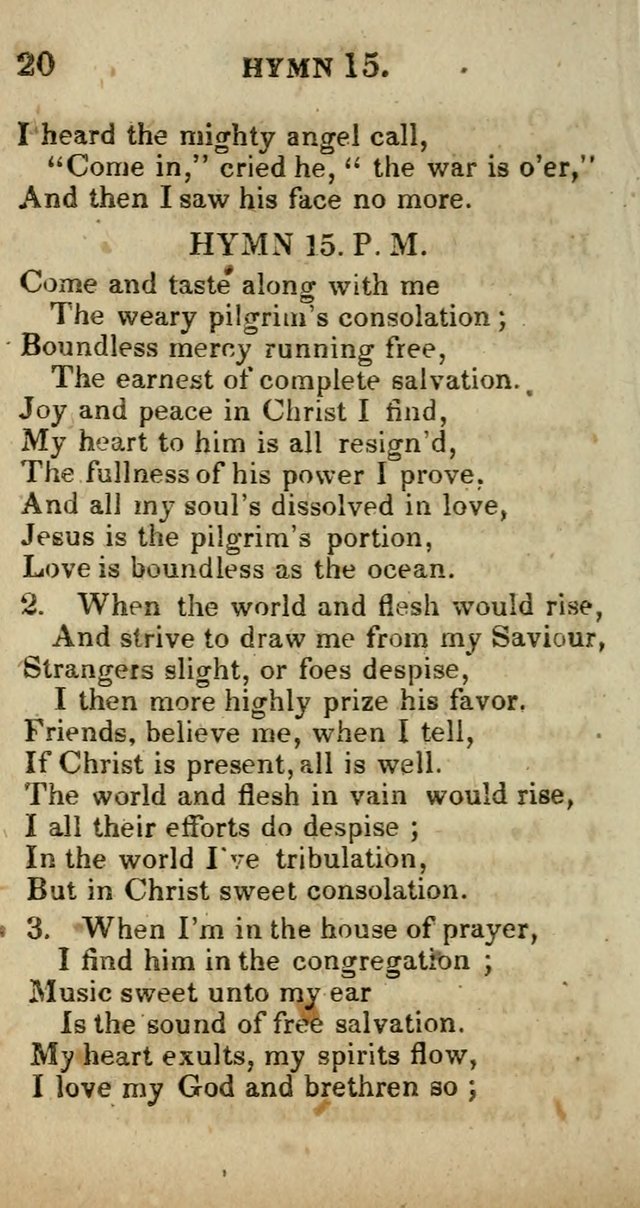 A Choice Selection of Hymns and Spiritual Songs, Designed to Aid in the Devotions of Prayer, Conference, and Camp-Meetings page 27