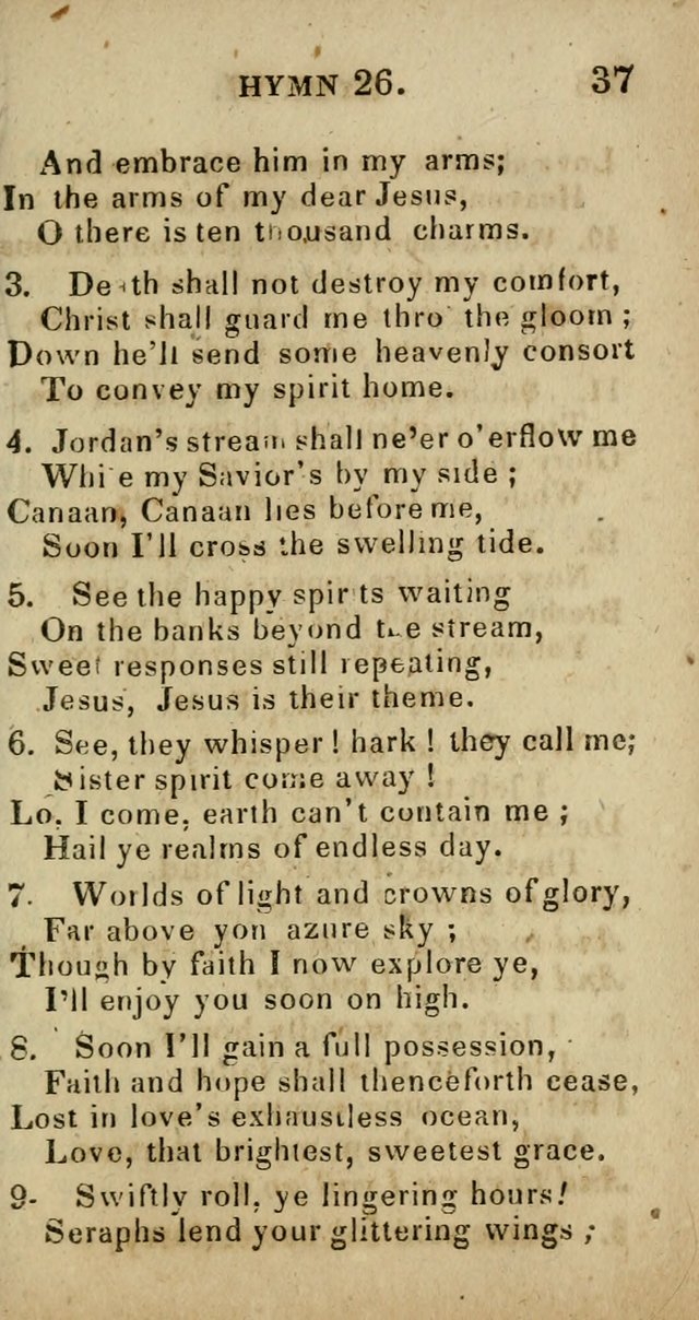 A Choice Selection of Hymns and Spiritual Songs, Designed to Aid in the Devotions of Prayer, Conference, and Camp-Meetings page 44