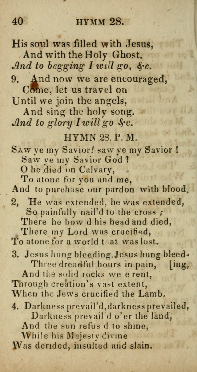 A Choice Selection of Hymns and Spiritual Songs, Designed to Aid in the Devotions of Prayer, Conference, and Camp-Meetings page 47