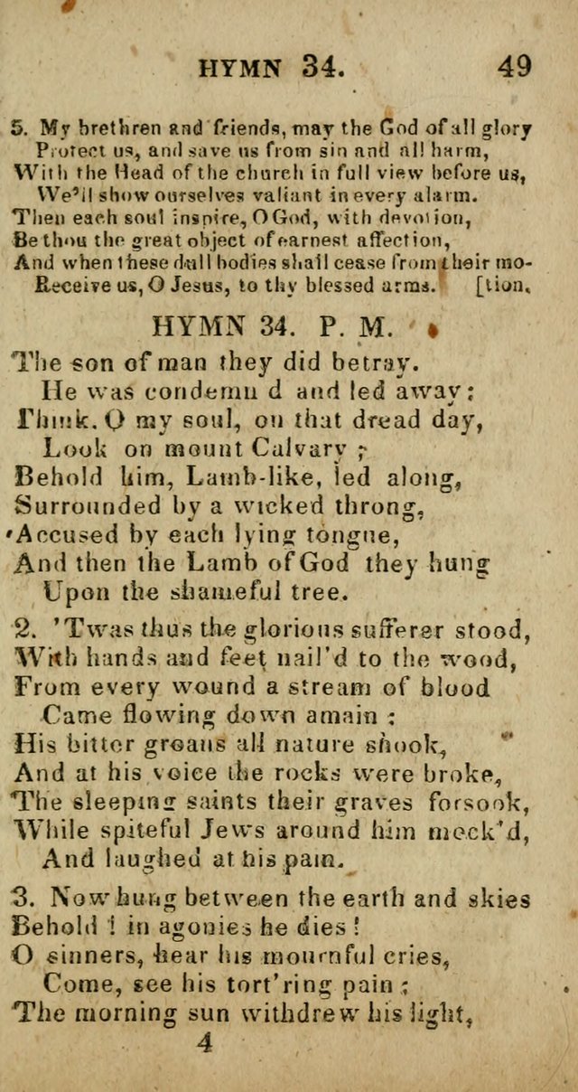 A Choice Selection of Hymns and Spiritual Songs, Designed to Aid in the Devotions of Prayer, Conference, and Camp-Meetings page 58