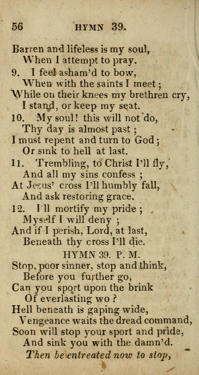 A Choice Selection of Hymns and Spiritual Songs, Designed to Aid in the Devotions of Prayer, Conference, and Camp-Meetings page 65