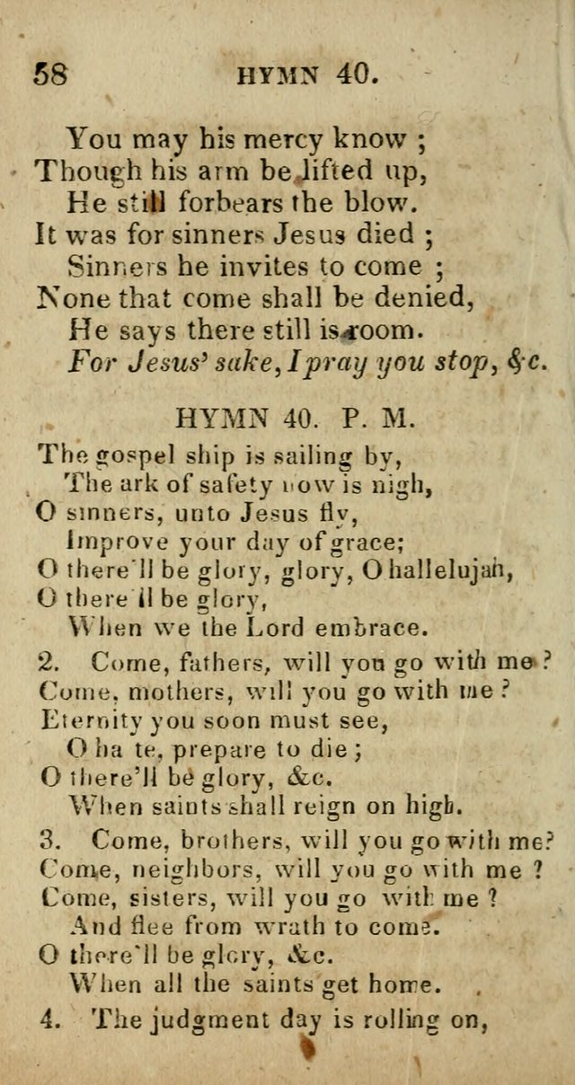 A Choice Selection of Hymns and Spiritual Songs, Designed to Aid in the Devotions of Prayer, Conference, and Camp-Meetings page 67