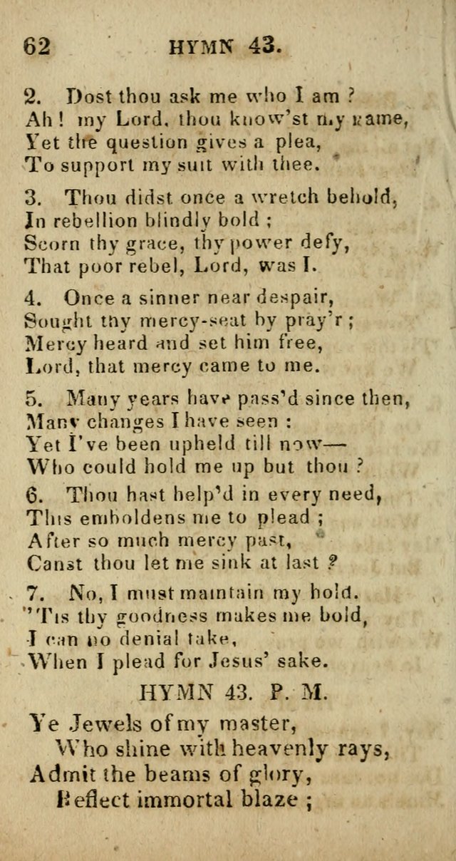 A Choice Selection of Hymns and Spiritual Songs, Designed to Aid in the Devotions of Prayer, Conference, and Camp-Meetings page 71