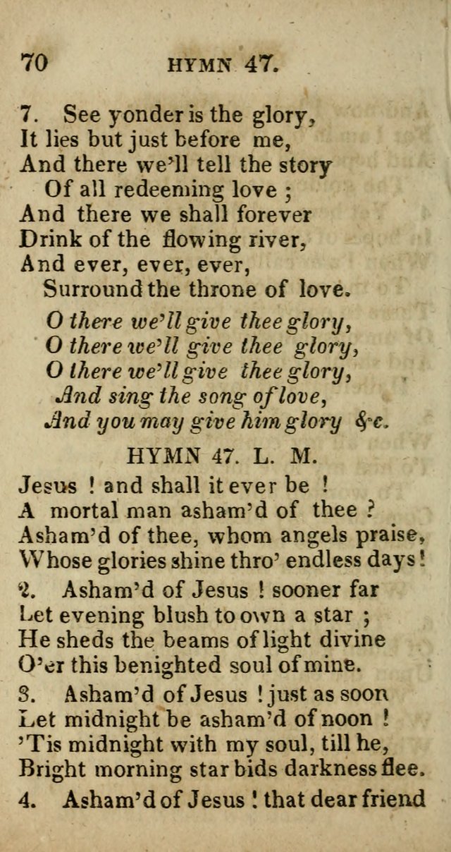 A Choice Selection of Hymns and Spiritual Songs, Designed to Aid in the Devotions of Prayer, Conference, and Camp-Meetings page 79