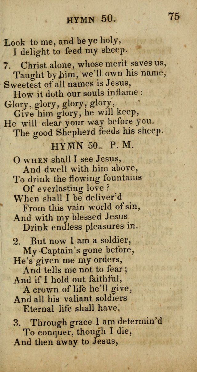 A Choice Selection of Hymns and Spiritual Songs, Designed to Aid in the Devotions of Prayer, Conference, and Camp-Meetings page 84