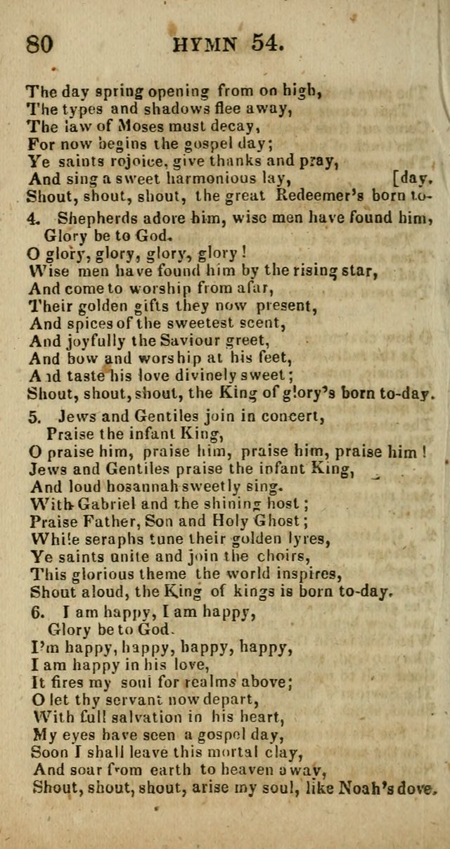 A Choice Selection of Hymns and Spiritual Songs, Designed to Aid in the Devotions of Prayer, Conference, and Camp-Meetings page 91