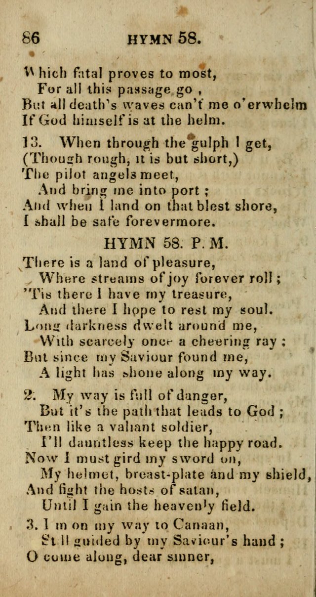 A Choice Selection of Hymns and Spiritual Songs, Designed to Aid in the Devotions of Prayer, Conference, and Camp-Meetings page 97