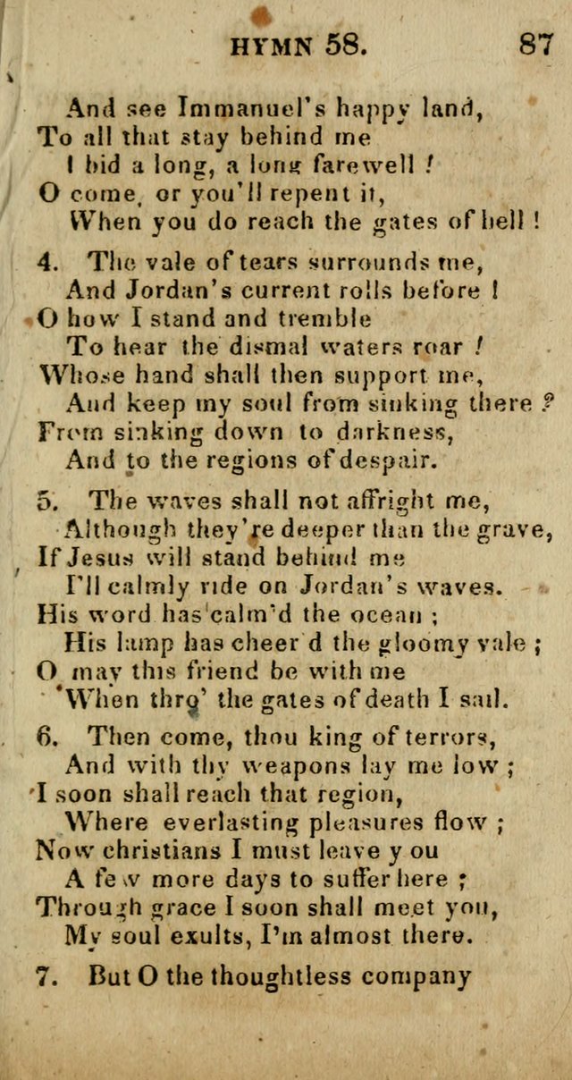 A Choice Selection of Hymns and Spiritual Songs, Designed to Aid in the Devotions of Prayer, Conference, and Camp-Meetings page 98