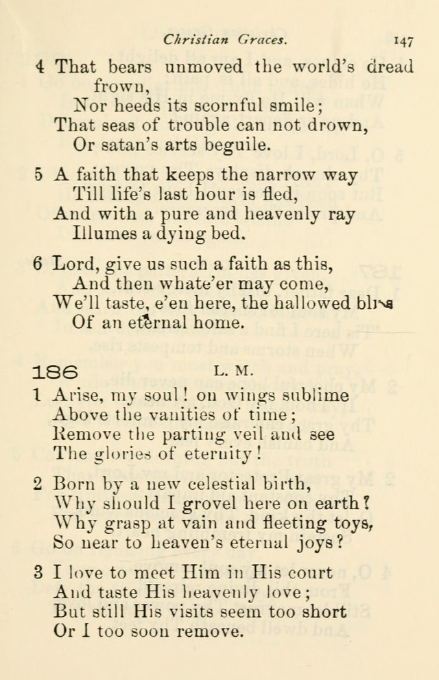 A Choice Selection of Hymns and Spiritual Songs for the use of the Baptist Church and all lovers of song page 150