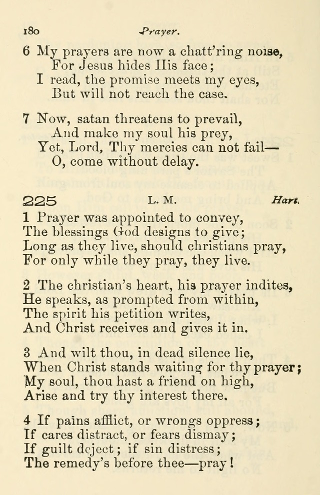 A Choice Selection of Hymns and Spiritual Songs for the use of the Baptist Church and all lovers of song page 183