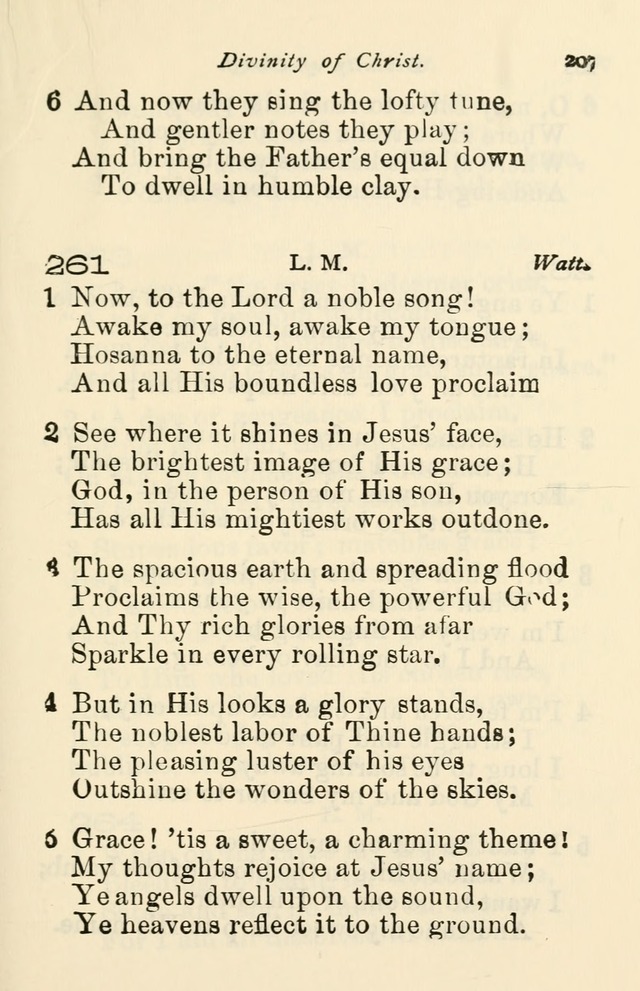 A Choice Selection of Hymns and Spiritual Songs for the use of the Baptist Church and all lovers of song page 210