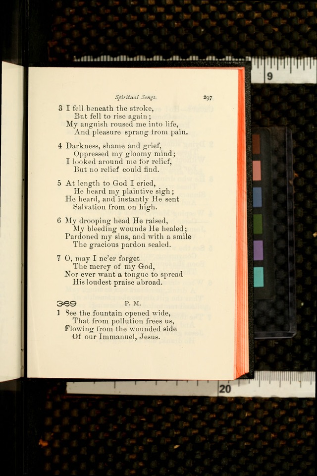 A Choice Selection of Hymns and Spiritual Songs for the use of the Baptist Church and all lovers of song page i