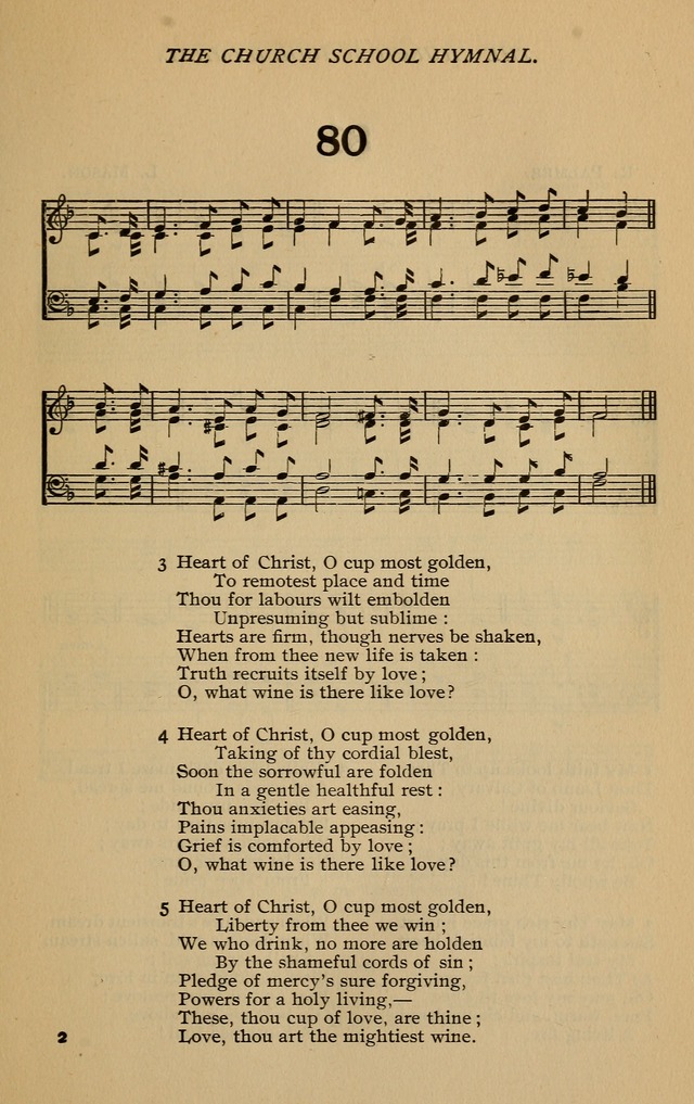 The Church School Hymnal with Tunes page 100