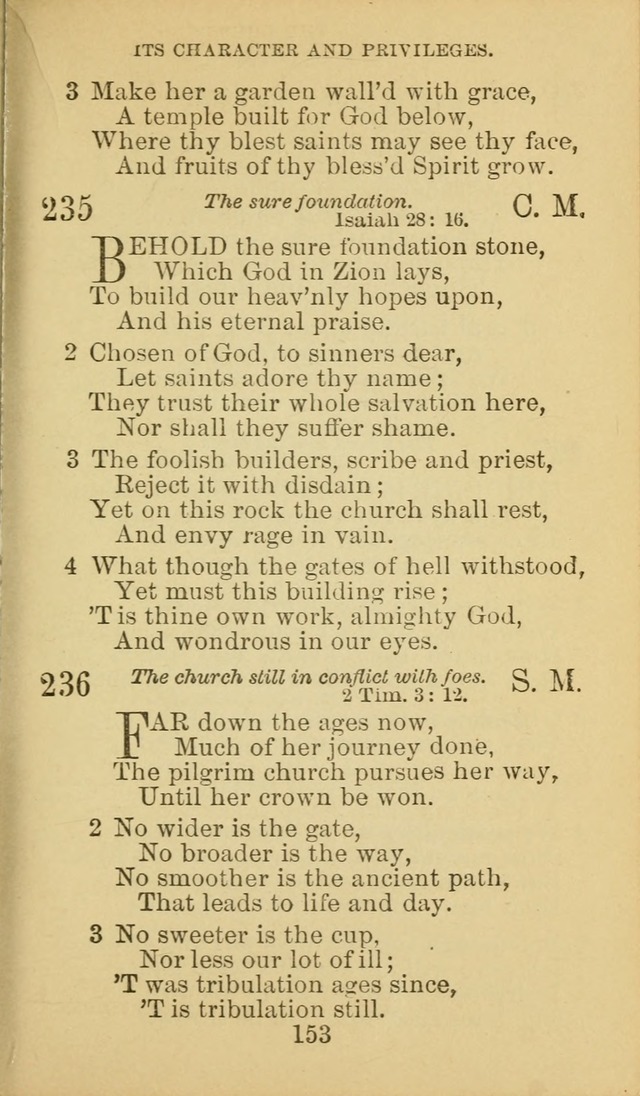 A Collection of Spiritual Hymns: adapted to the Various Kinds of Christian Worship, and especially designed for the use of the Brethren in Christ. 2nd ed. page 155