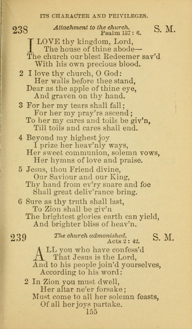 A Collection of Spiritual Hymns: adapted to the Various Kinds of Christian Worship, and especially designed for the use of the Brethren in Christ. 2nd ed. page 157