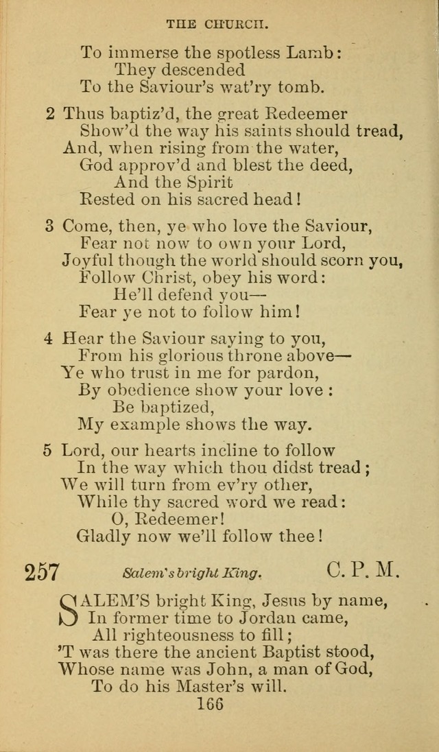 A Collection of Spiritual Hymns: adapted to the Various Kinds of Christian Worship, and especially designed for the use of the Brethren in Christ. 2nd ed. page 168