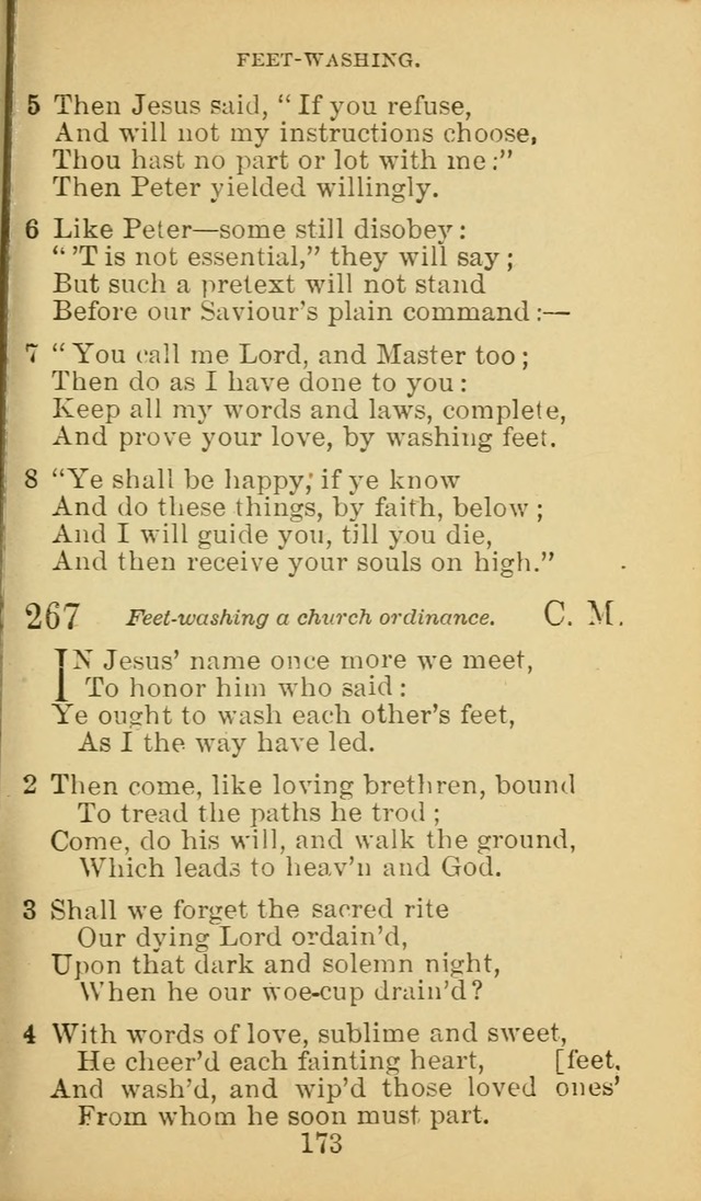 A Collection of Spiritual Hymns: adapted to the Various Kinds of Christian Worship, and especially designed for the use of the Brethren in Christ. 2nd ed. page 175