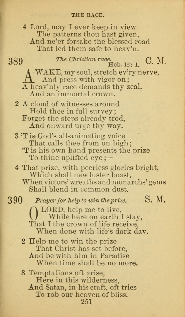 A Collection of Spiritual Hymns: adapted to the Various Kinds of Christian Worship, and especially designed for the use of the Brethren in Christ. 2nd ed. page 253