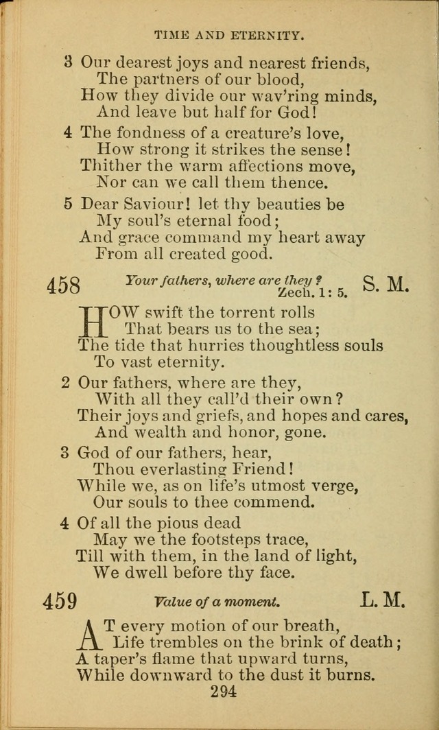 A Collection of Spiritual Hymns: adapted to the Various Kinds of Christian Worship, and especially designed for the use of the Brethren in Christ. 2nd ed. page 296