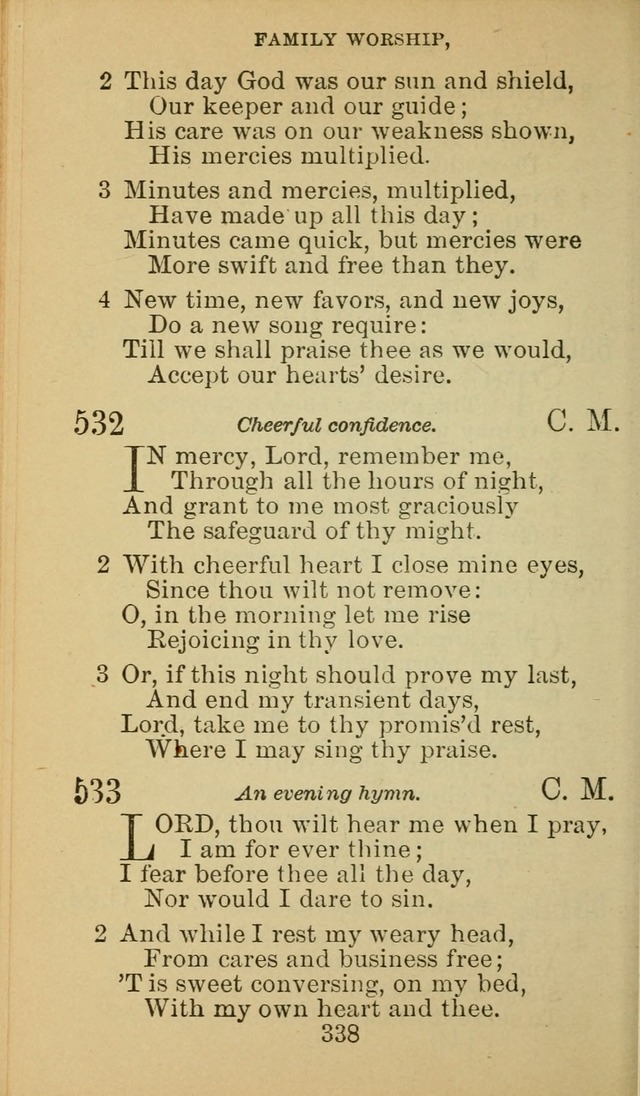 A Collection of Spiritual Hymns: adapted to the Various Kinds of Christian Worship, and especially designed for the use of the Brethren in Christ. 2nd ed. page 340