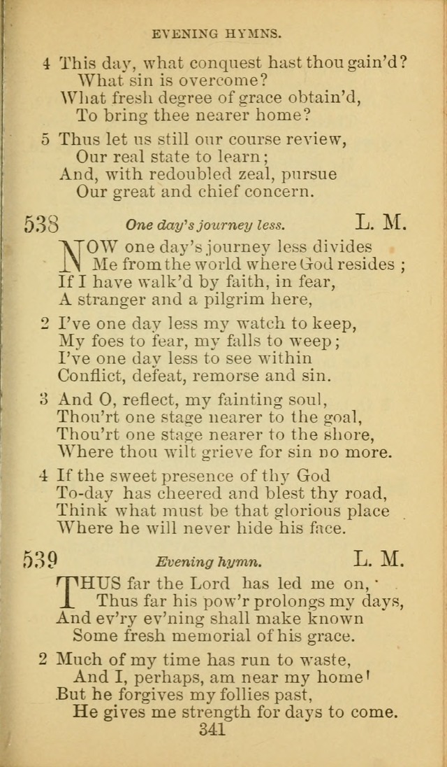 A Collection of Spiritual Hymns: adapted to the Various Kinds of Christian Worship, and especially designed for the use of the Brethren in Christ. 2nd ed. page 343