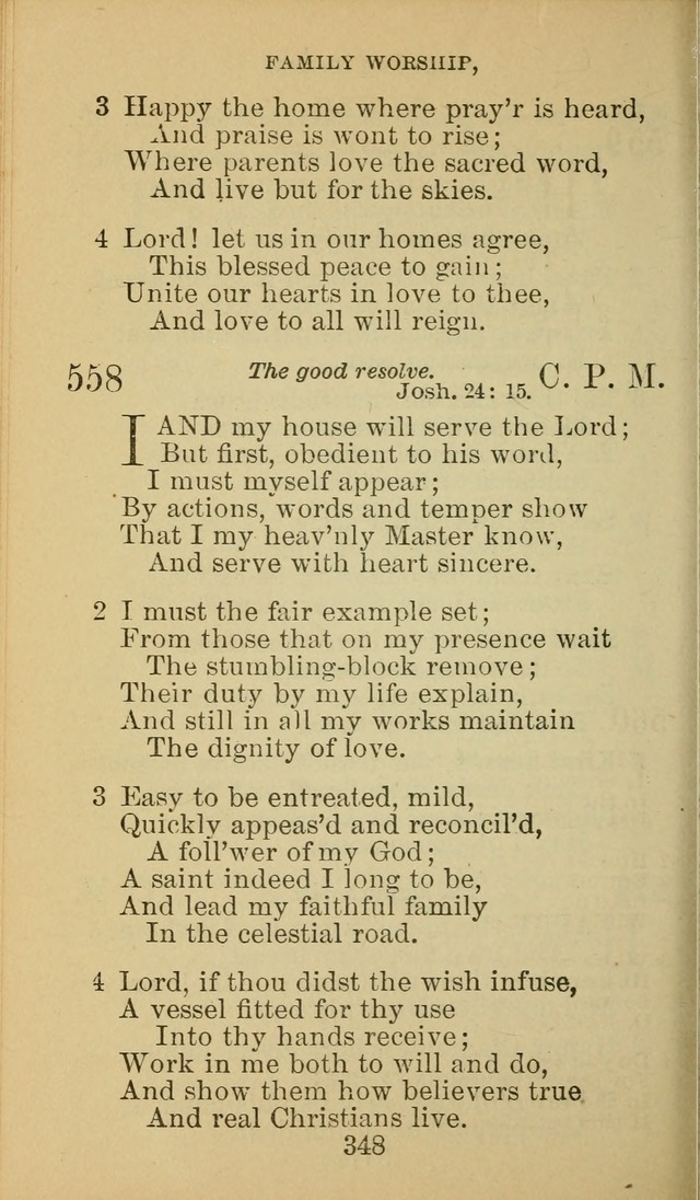 A Collection of Spiritual Hymns: adapted to the Various Kinds of Christian Worship, and especially designed for the use of the Brethren in Christ. 2nd ed. page 350