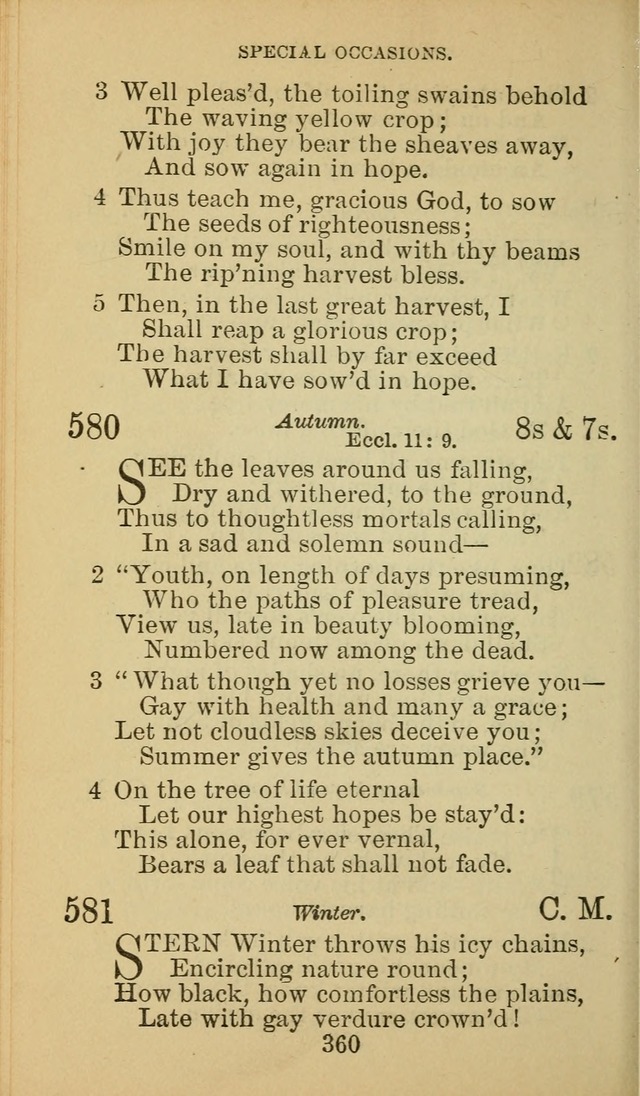 A Collection of Spiritual Hymns: adapted to the Various Kinds of Christian Worship, and especially designed for the use of the Brethren in Christ. 2nd ed. page 362