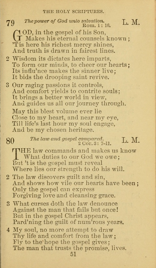 A Collection of Spiritual Hymns: adapted to the Various Kinds of Christian Worship, and especially designed for the use of the Brethren in Christ. 2nd ed. page 53