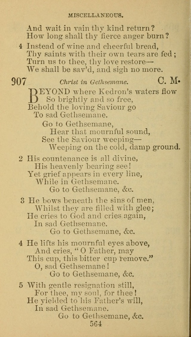 A Collection of Spiritual Hymns: adapted to the Various Kinds of Christian Worship, and especially designed for the use of the Brethren in Christ. 2nd ed. page 570