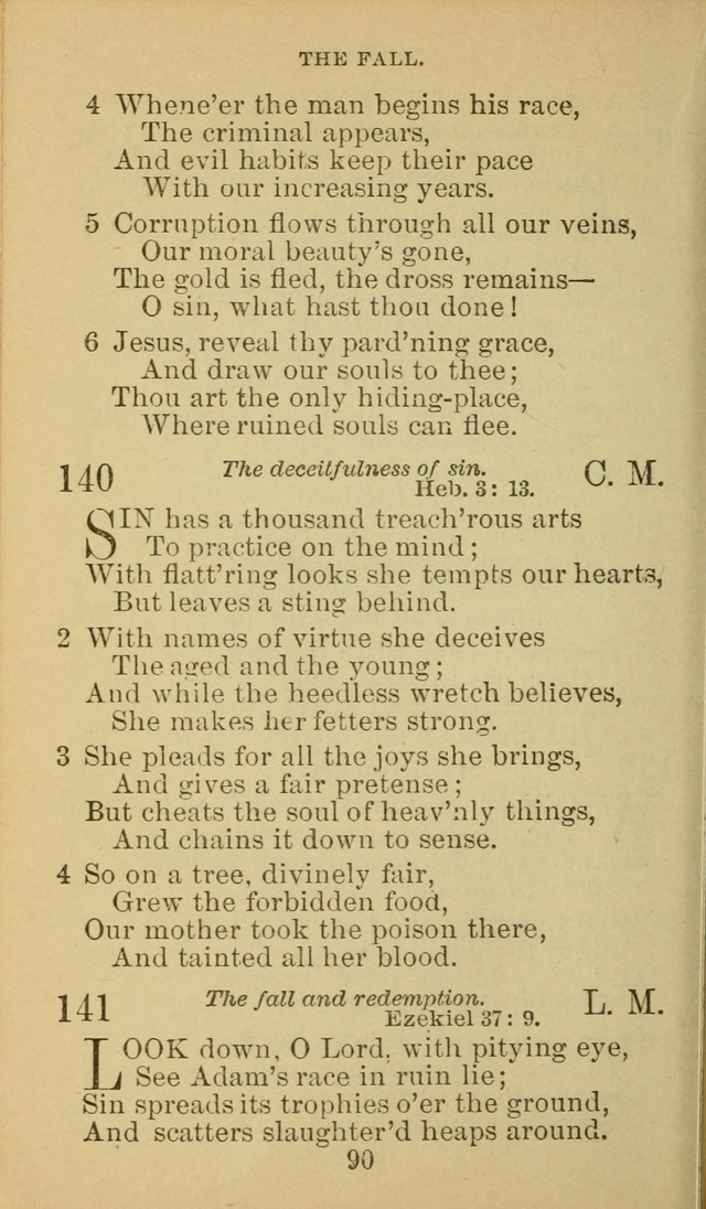 A Collection of Spiritual Hymns: adapted to the Various Kinds of Christian Worship, and especially designed for the use of the Brethren in Christ. 2nd ed. page 92