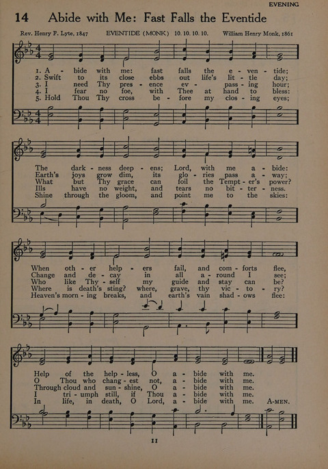 The Church School Hymnal for Youth page 11