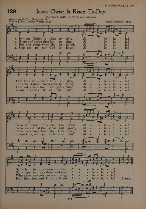 The Church School Hymnal for Youth page 111