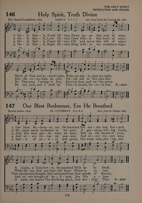 The Church School Hymnal for Youth page 125