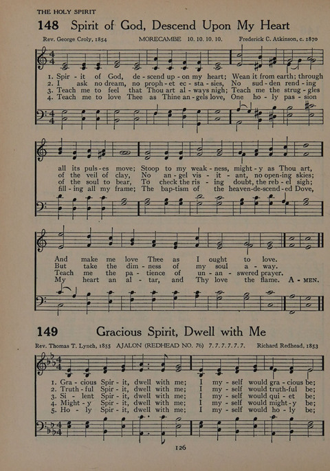 The Church School Hymnal for Youth page 126