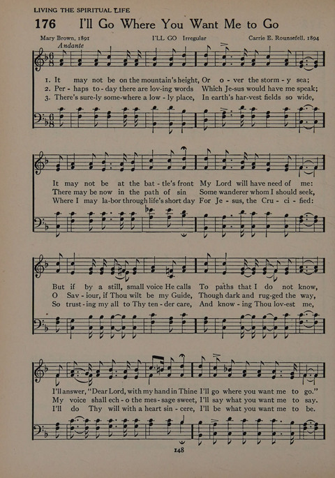 The Church School Hymnal for Youth page 148