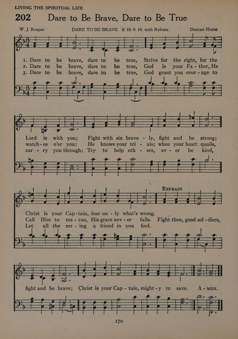 The Church School Hymnal for Youth page 170