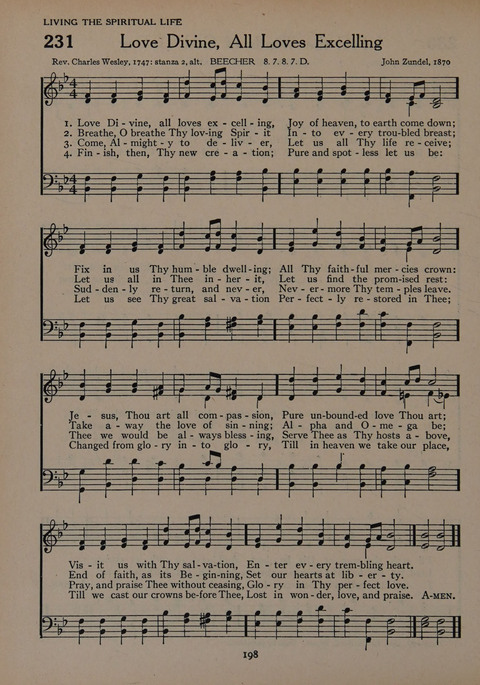 The Church School Hymnal for Youth page 198