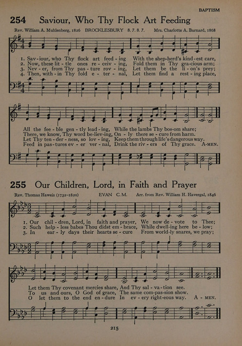 The Church School Hymnal for Youth page 215