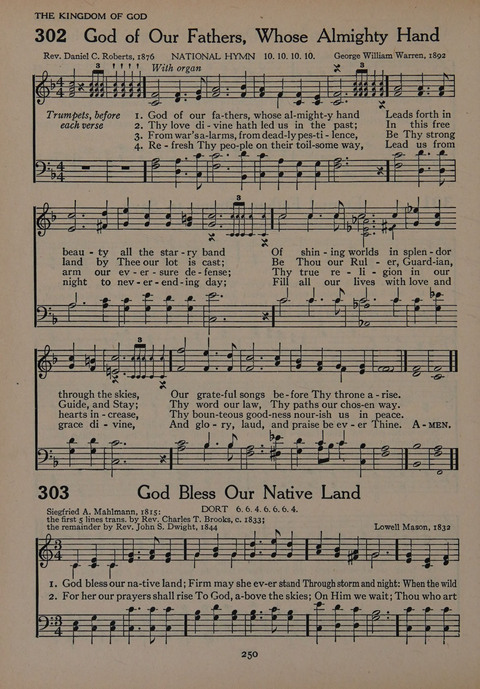 The Church School Hymnal for Youth page 250