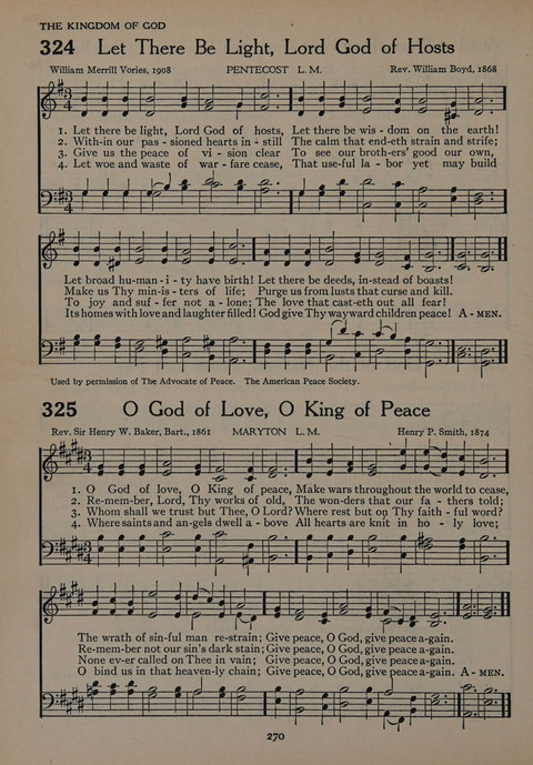 The Church School Hymnal for Youth page 270