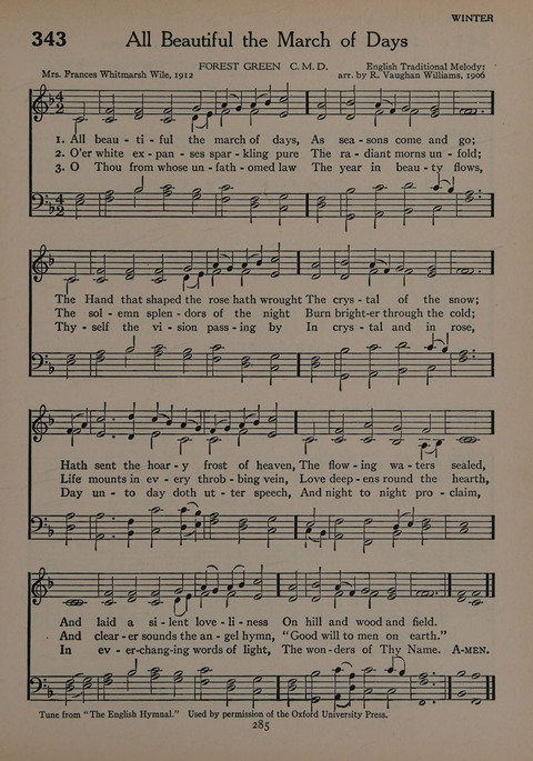 The Church School Hymnal for Youth page 285