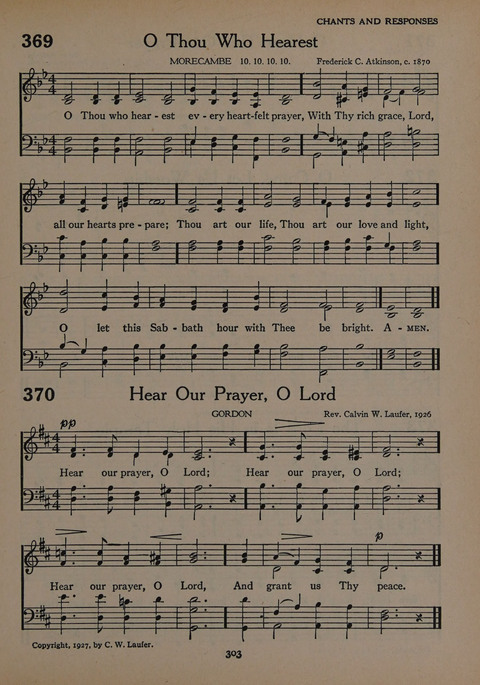 The Church School Hymnal for Youth page 303