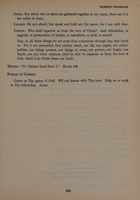 The Church School Hymnal for Youth page 359