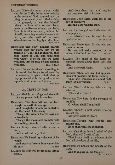 The Church School Hymnal for Youth page 380