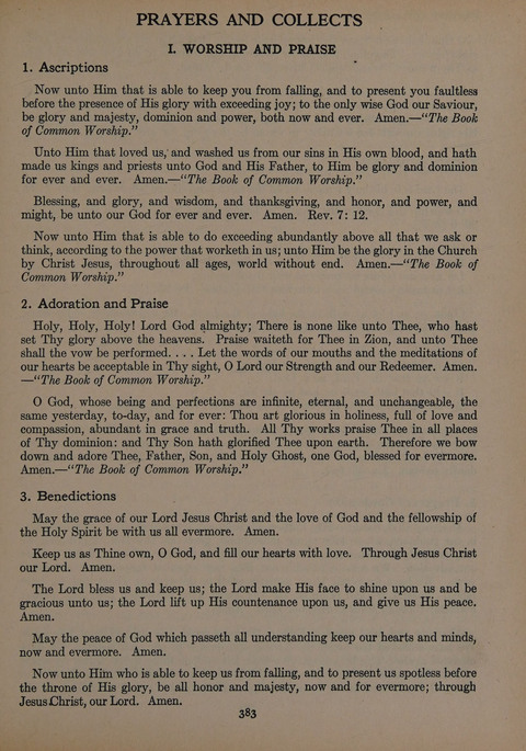 The Church School Hymnal for Youth page 383