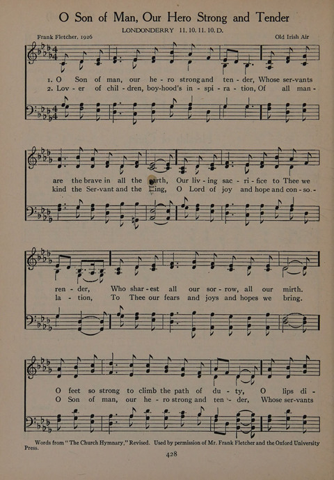 The Church School Hymnal for Youth page 428